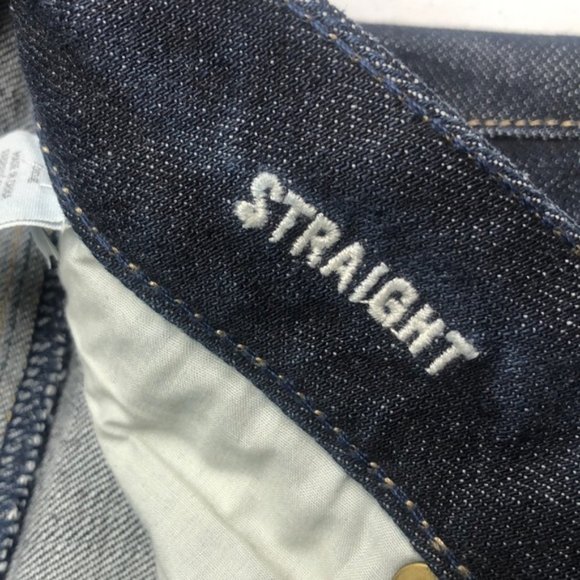 LIKE NEW VINTAGE AMERICAN EAGLE STRAIGHT LEG JEANS 4/27x33 🦅 - Picture 4 of 11